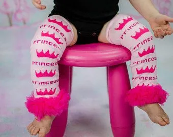 Girls Princess Birthday Cake Smash Set, Girls Princess Bloomers, Headband & Legwarmer Set