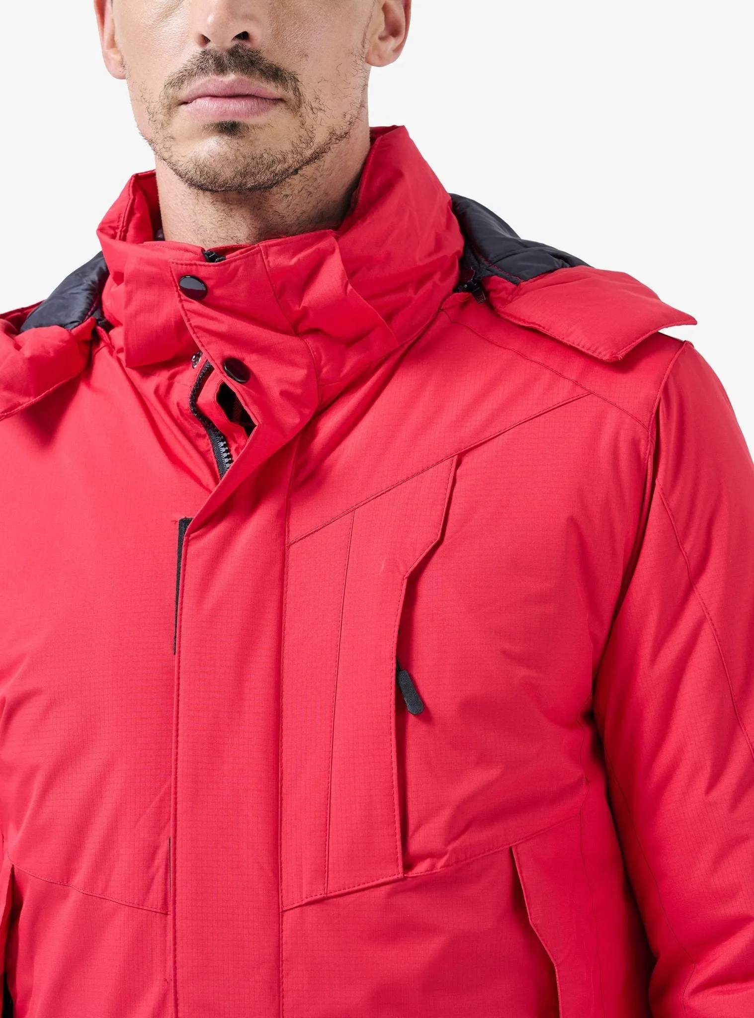 Giubbotto modello parka chiusura con zip - Achmed