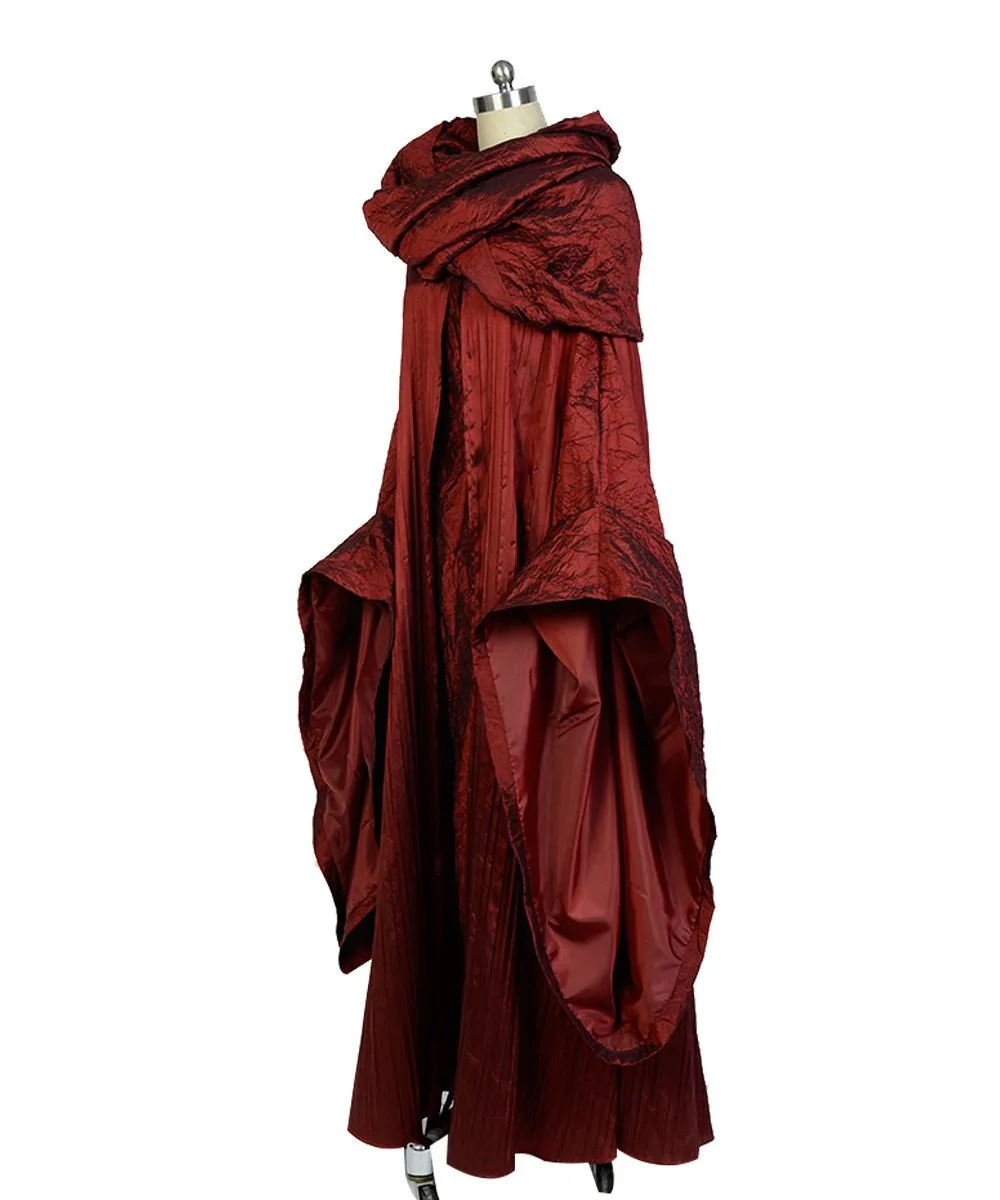 GoT Game of Thrones Melisandre Red Woman Outfit Cosplay Costume