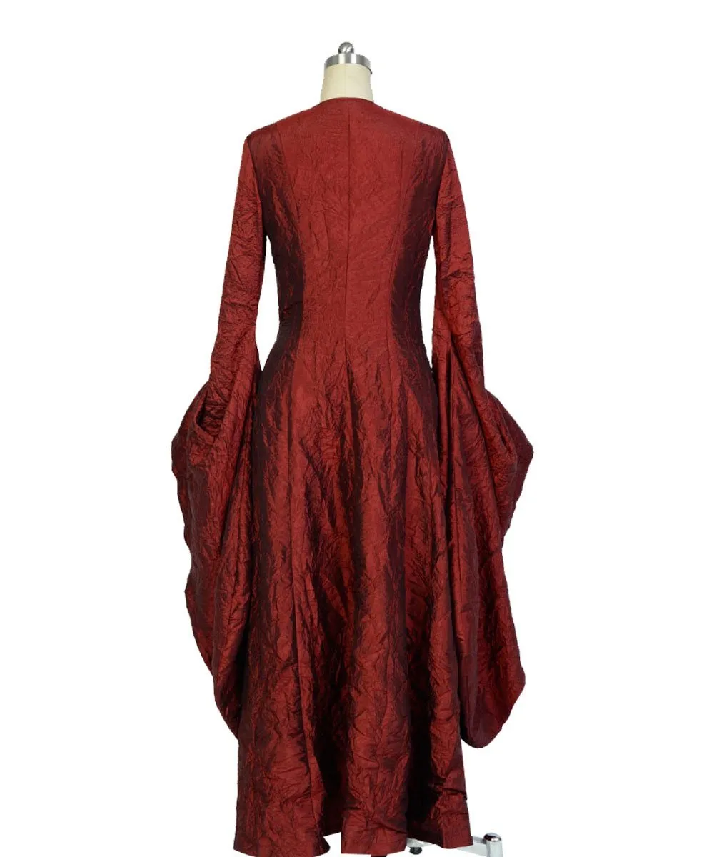 GoT Game of Thrones Melisandre Red Woman Outfit Cosplay Costume