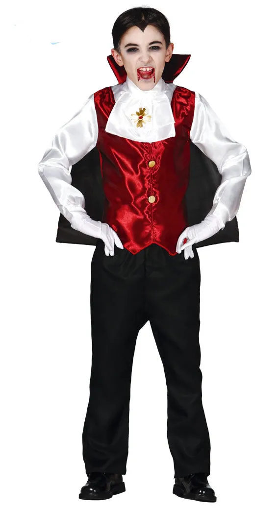 Gothic Vampire Boy Costume