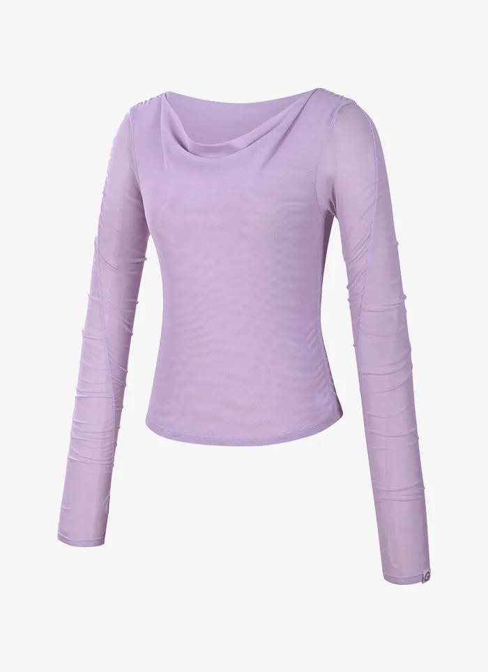 Grande Line Layered Shirring Long Sleeves