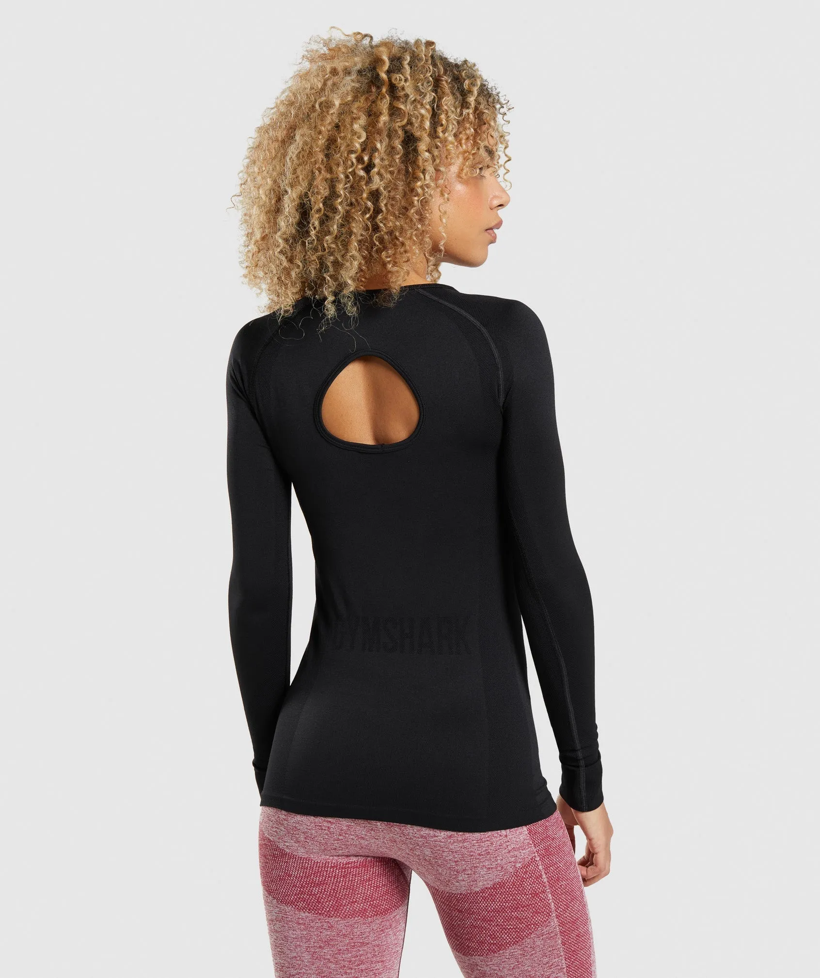 Gymshark Flex Long Sleeve Top - Black