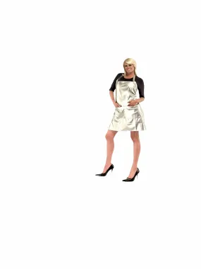 Hairdresser Apron Silver Electric Chrome Finish