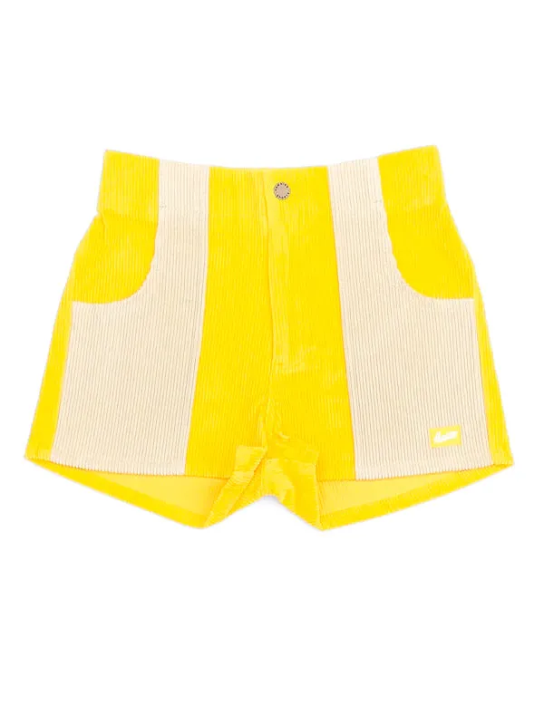 Hammies Two Tone Short: Yellow/Sand