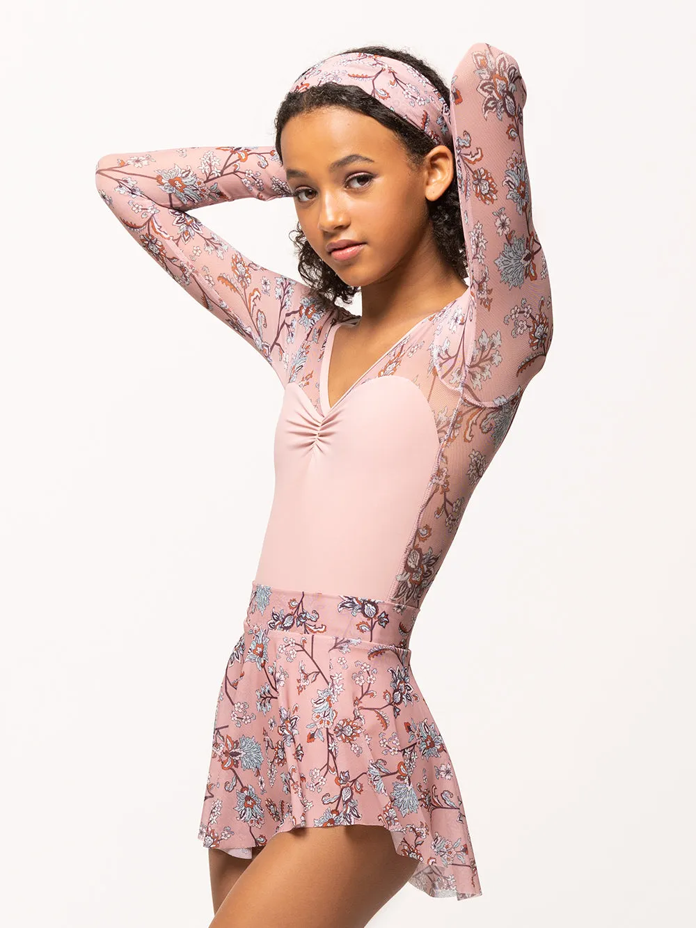 Hipster Skirt Crescendo Pink Mesh Kids RTW