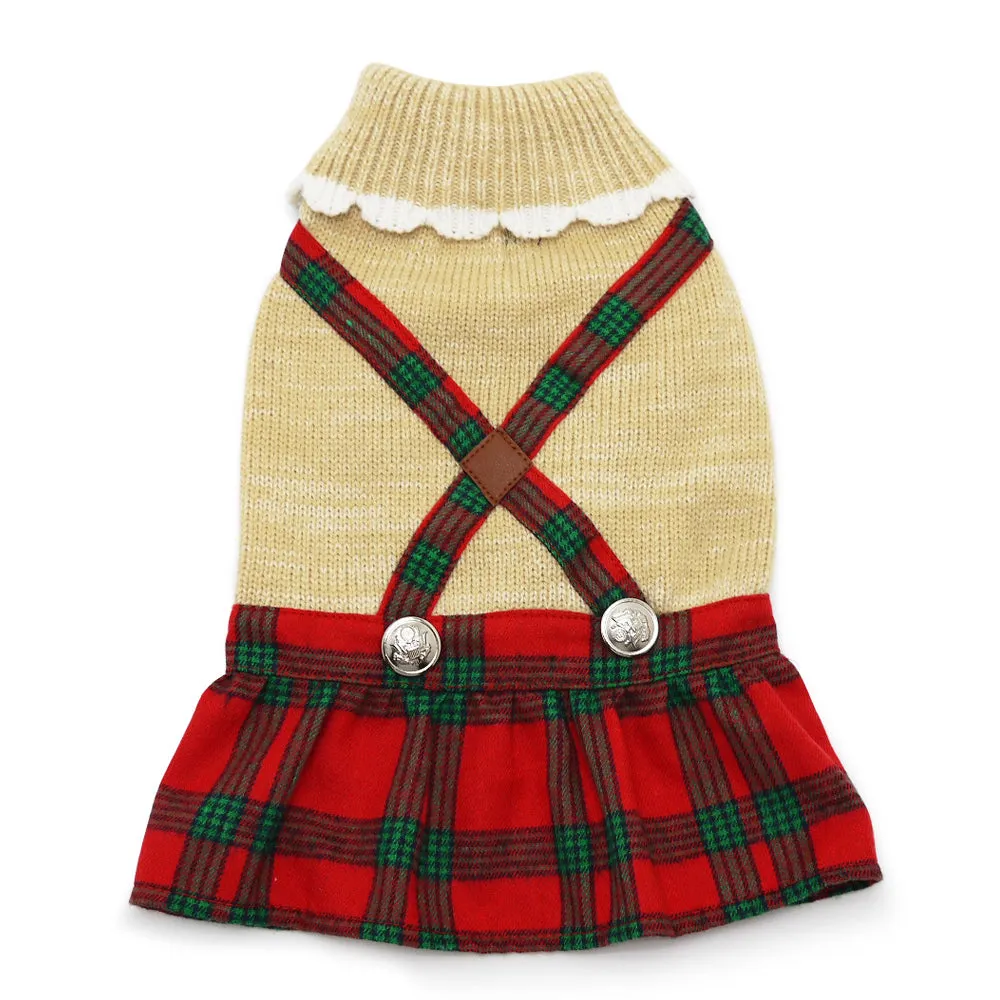 Holiday Plaid Dress