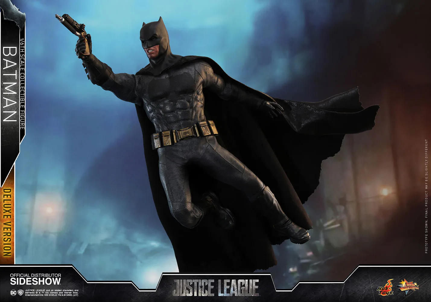 Hot Toys Batman Deluxe Justice League - Movie Masterpiece Series - Sixth Scale Figure