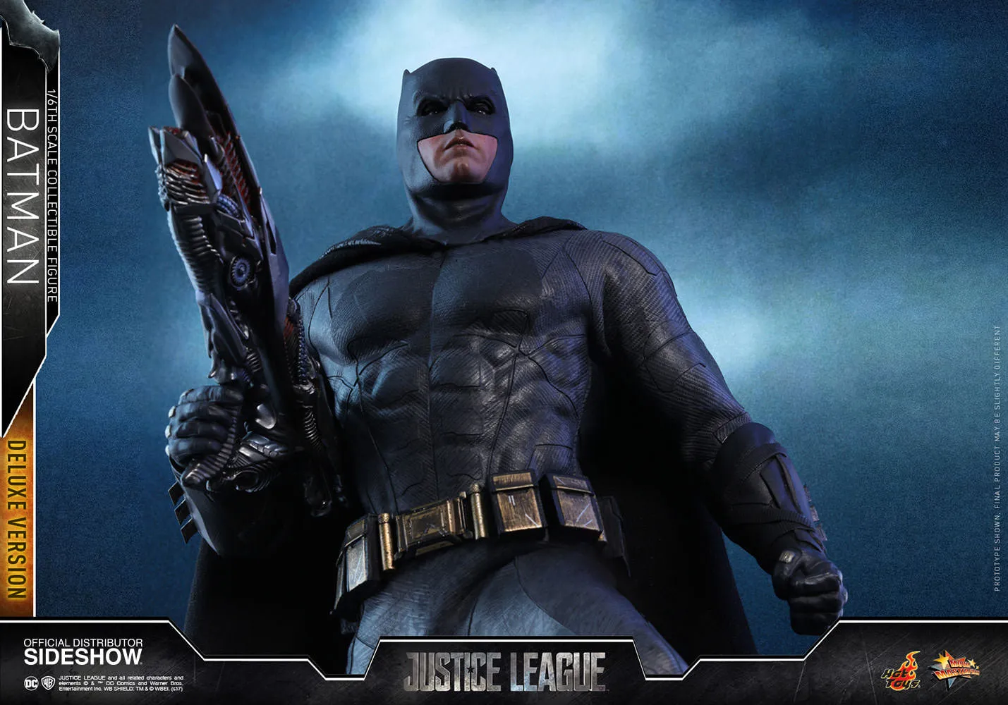 Hot Toys Batman Deluxe Justice League - Movie Masterpiece Series - Sixth Scale Figure