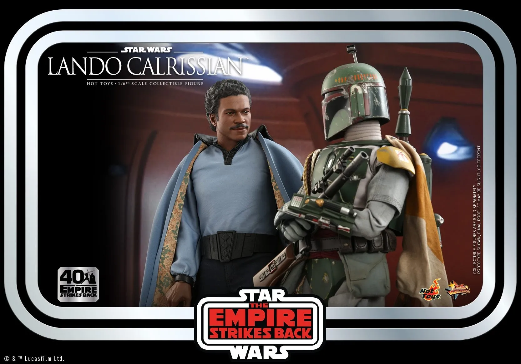 Hot Toys - MMS588 - Star Wars: The Empire Strikes Back™ - 1/6th scale Lando Calrissian™ Collectible Figure