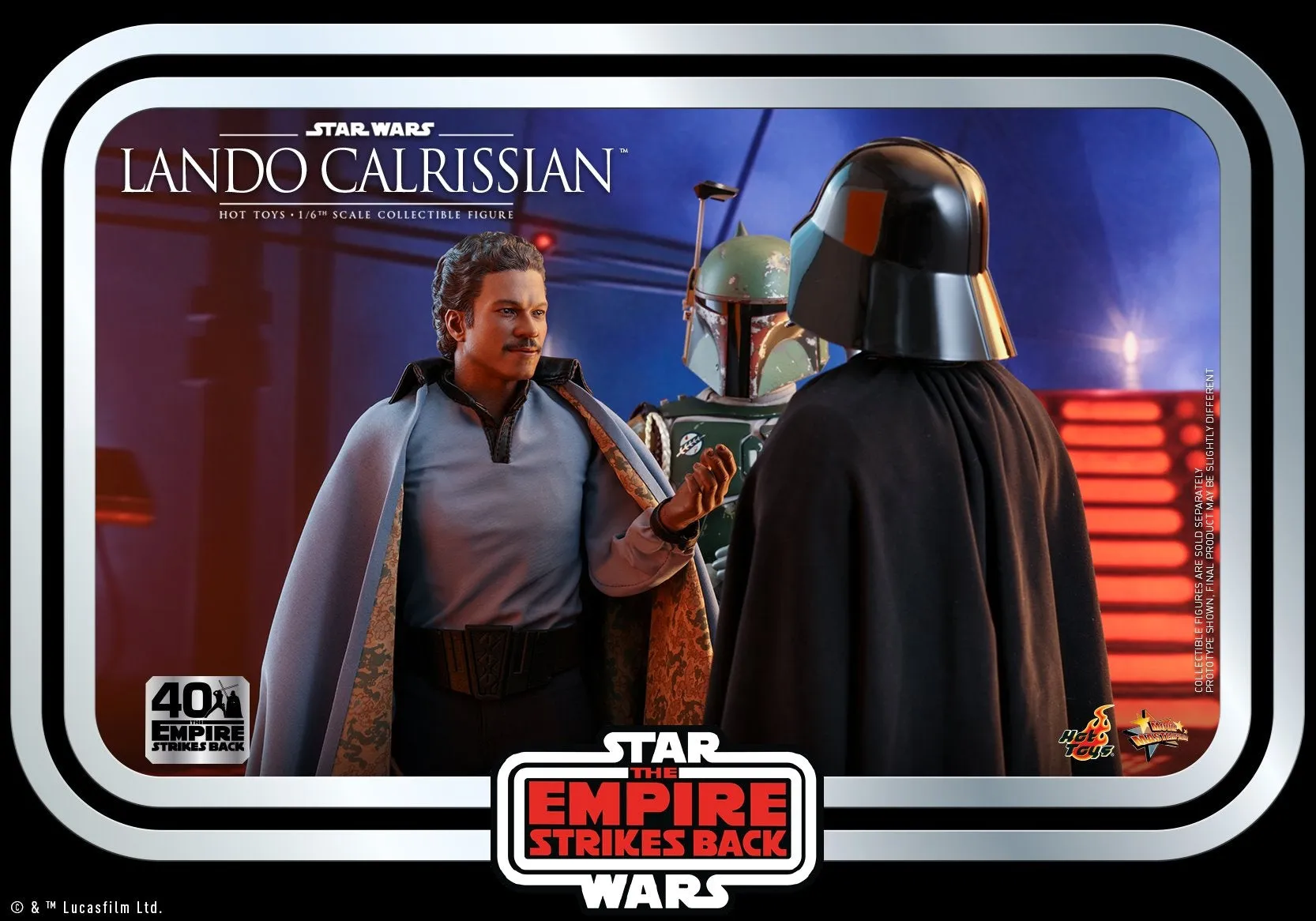 Hot Toys - MMS588 - Star Wars: The Empire Strikes Back™ - 1/6th scale Lando Calrissian™ Collectible Figure