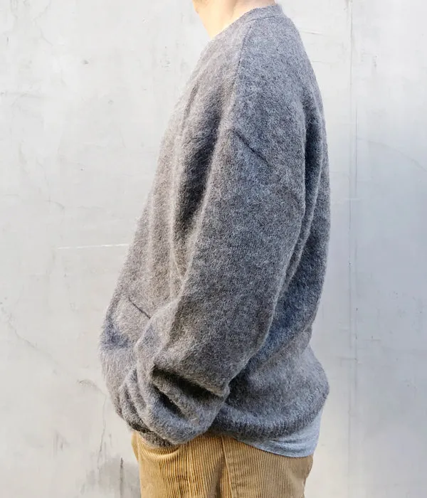 INTERIM/50'S KID MOHAIR CARDIGAN (H.GRAY)