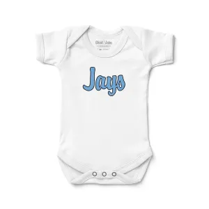 Johns Hopkins Blue Jays Script Jays Bodysuit