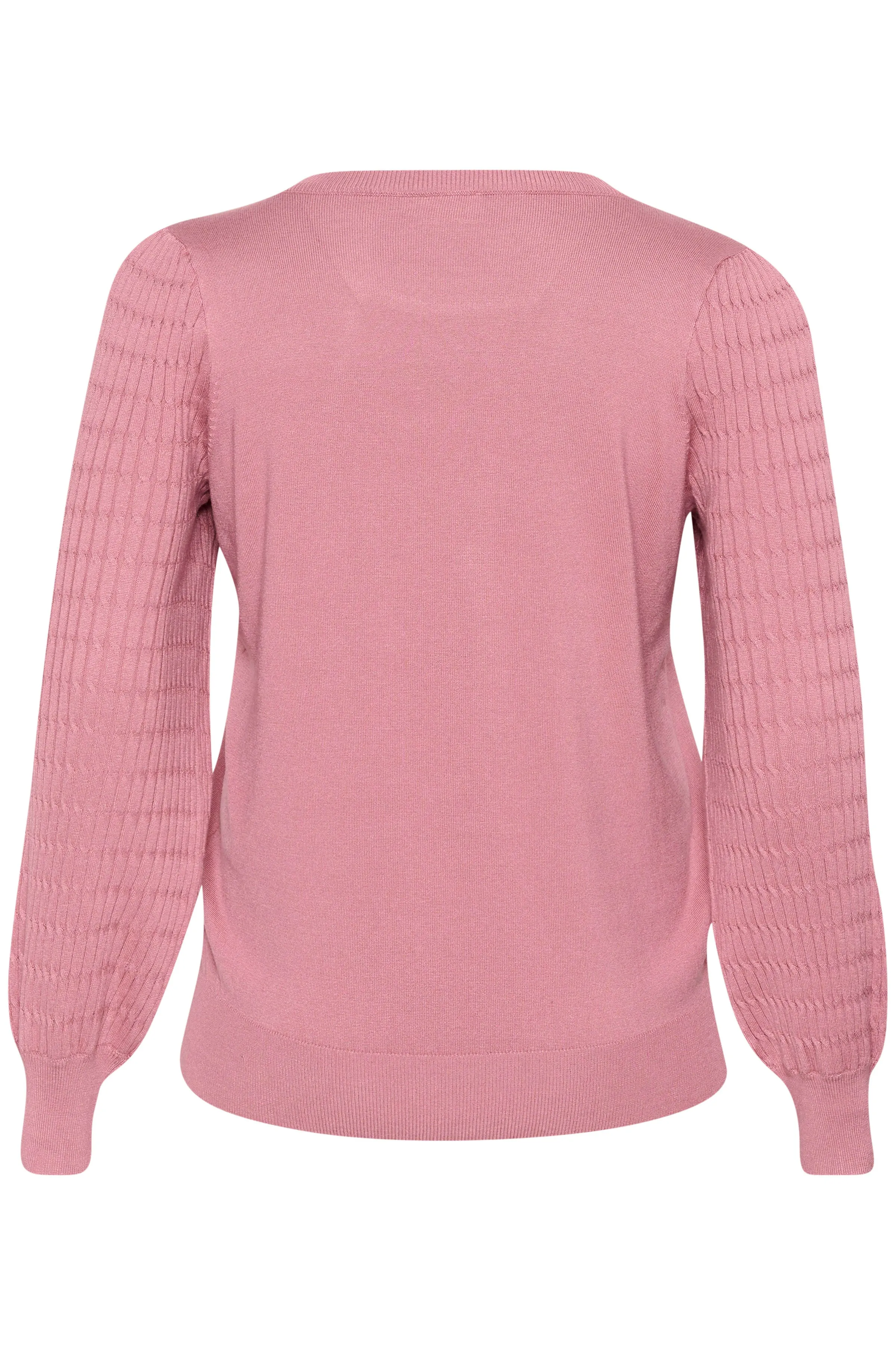 Kaffe Curve Lini Knit Jumper in Pink