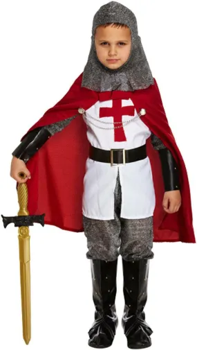 Kids Boys Knight Deluxe Dress-up Outfit - World Book Day Fancy Dress Costume