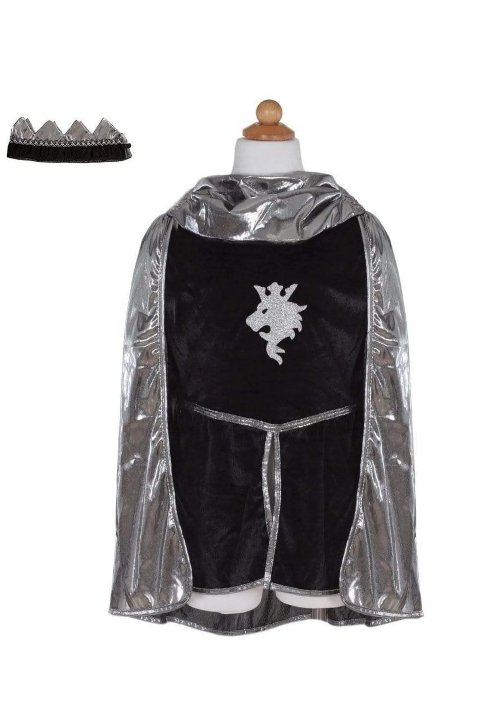 Knight Set with Tunic, Cape and Crown