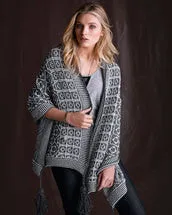 Knitting Pattern Mosaic Wrap