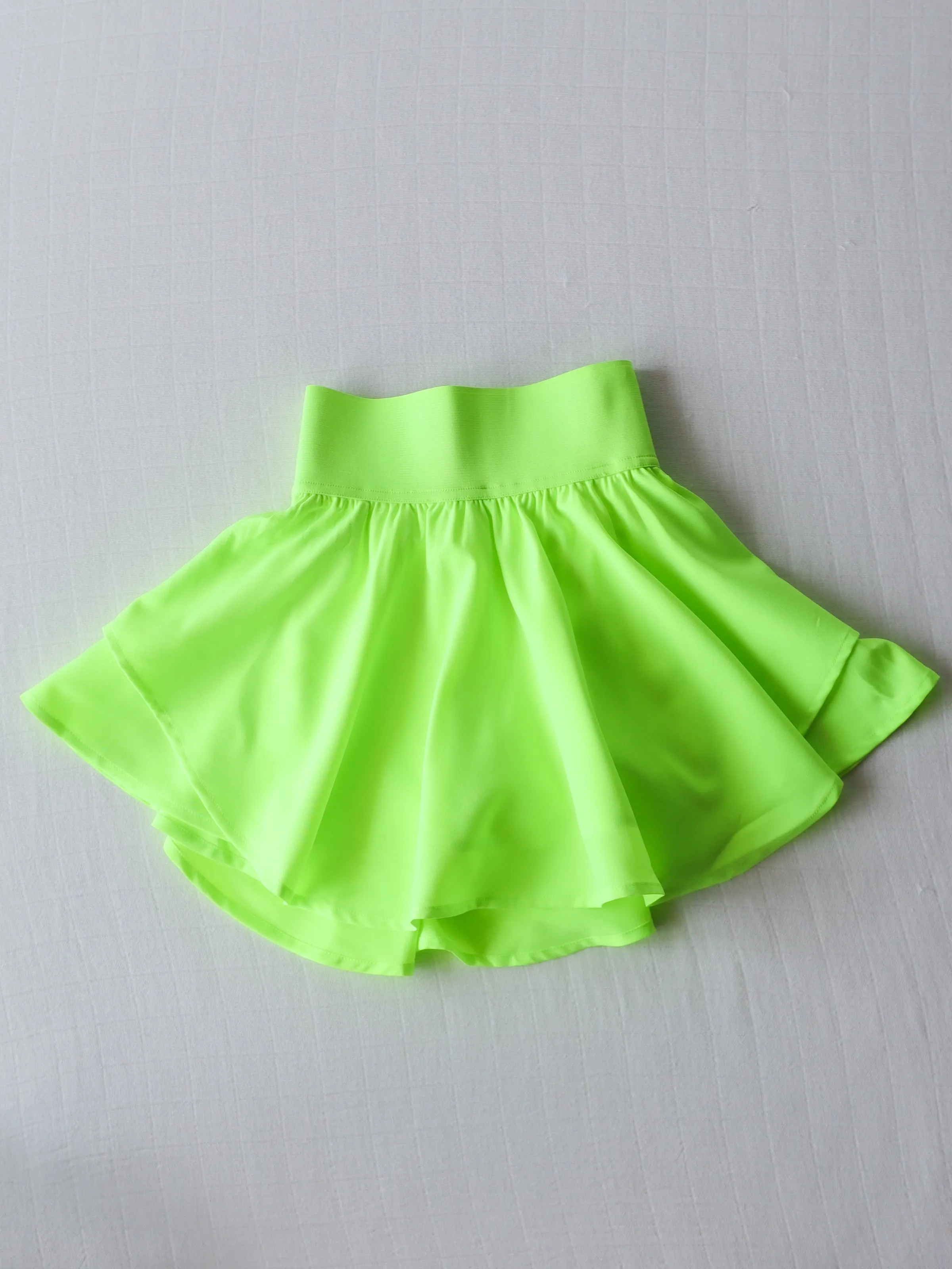 Layered Tennis Skort - Volt