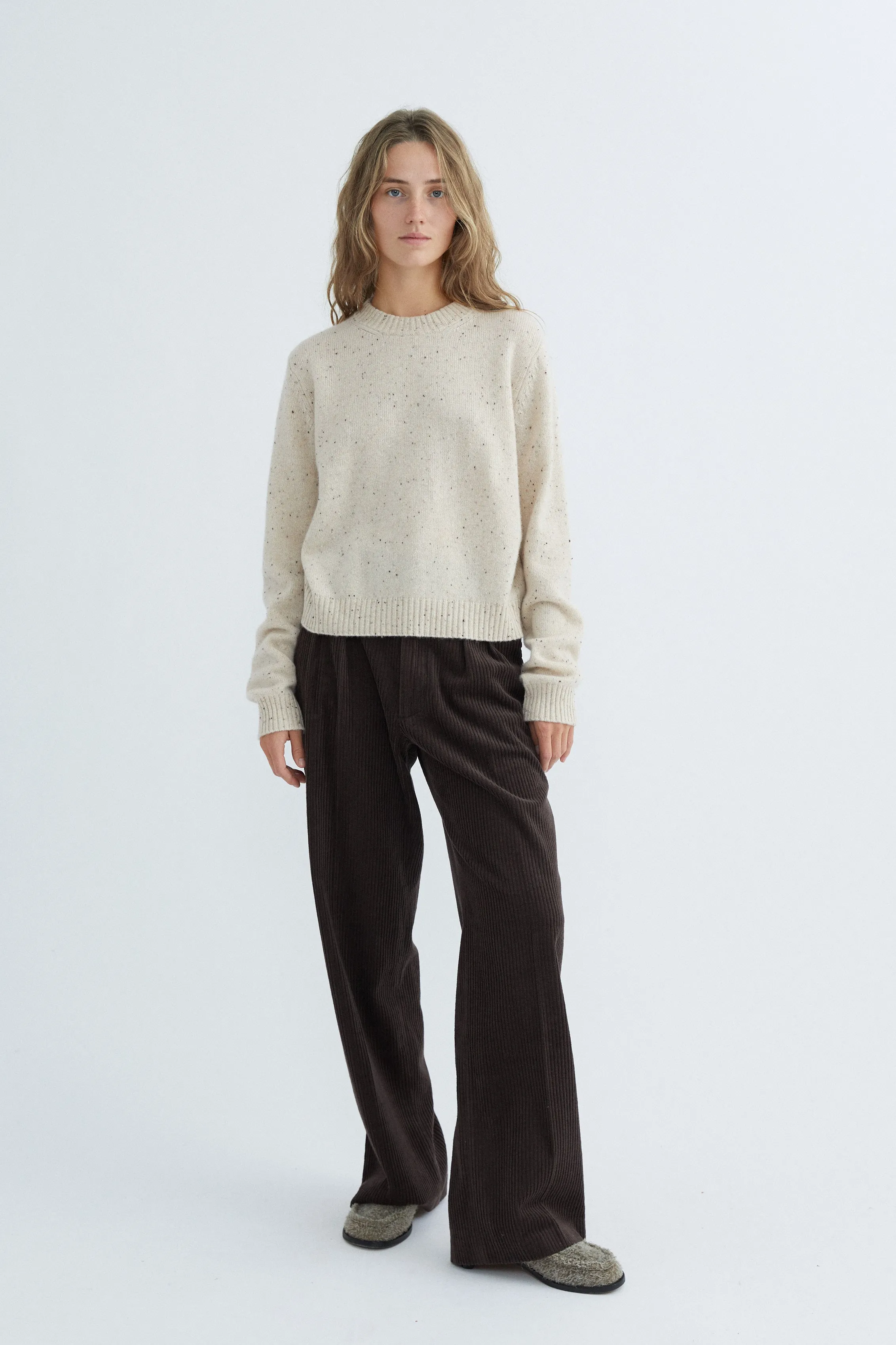 Lia Pants - Corduroy - Brown