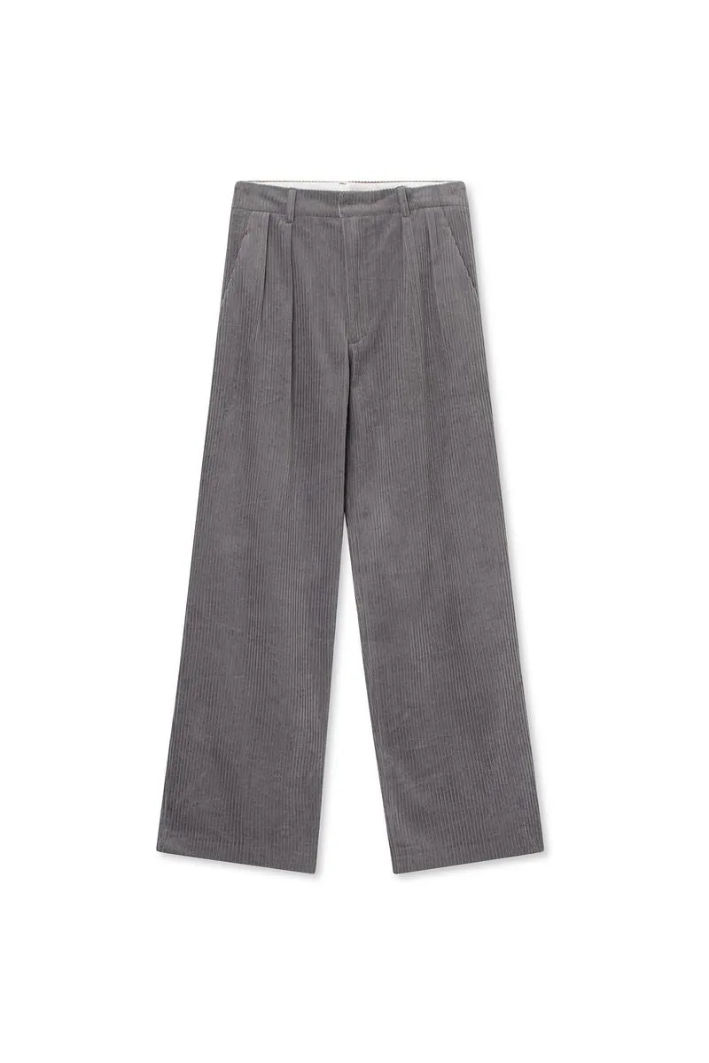 Lia Pants - Corduroy - Grey