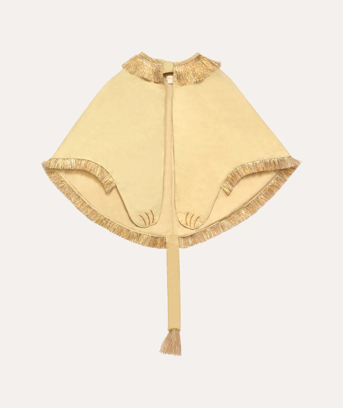 Lion Dress Up Cape - Gold