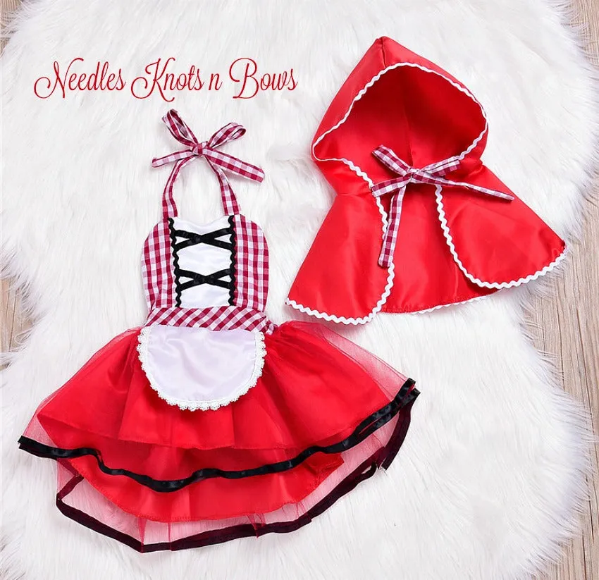 Little Red Riding Hood Costume, Baby Girls Halloween Costume, Baby Costume, Halloween Costume