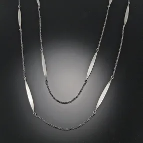 Long Leaf Chain Necklace