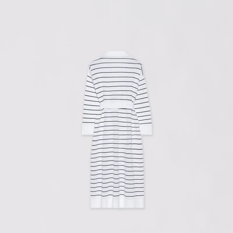 Long Twinset - White/Black