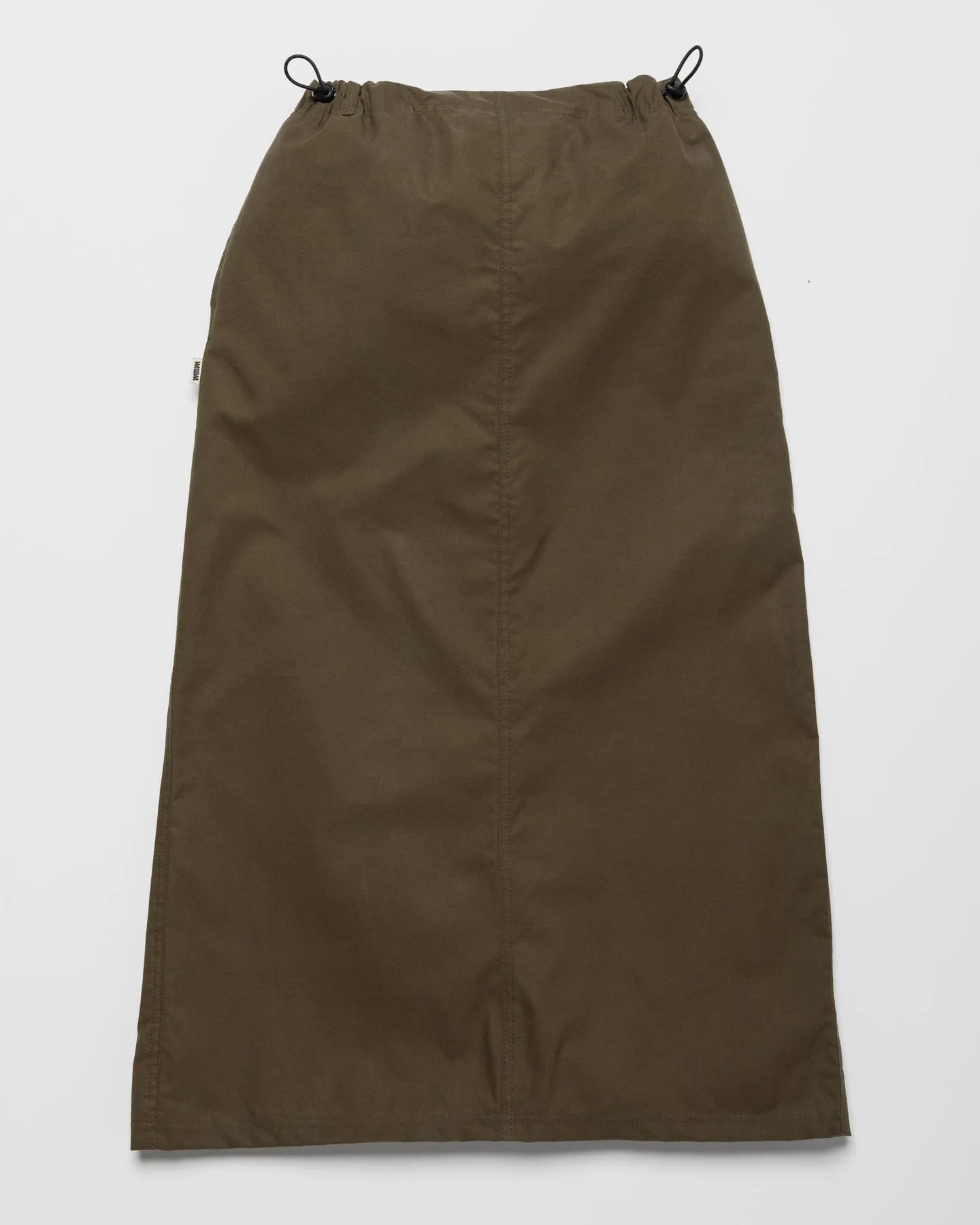 Lyra Long Skirt - Khaki Green