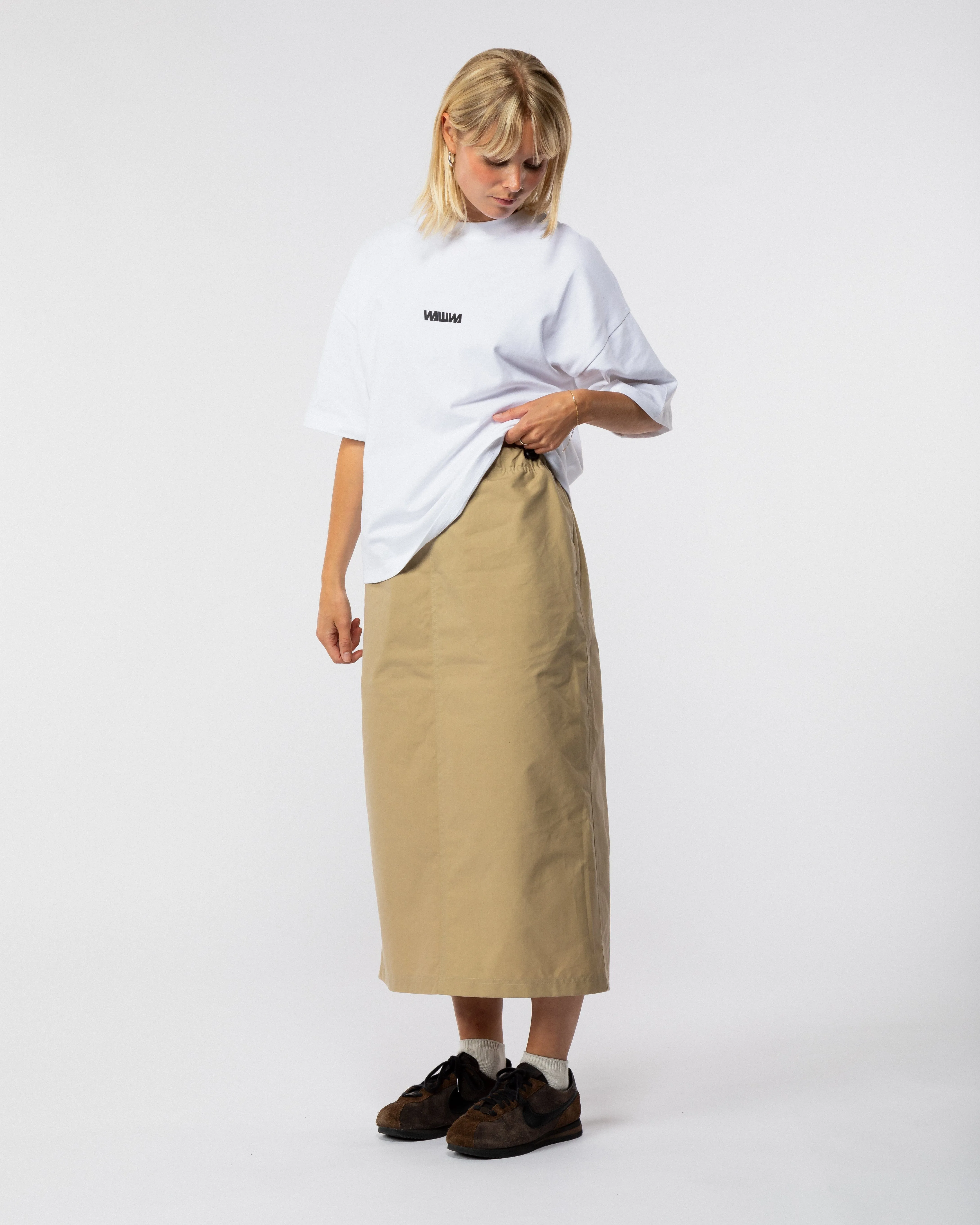 Lyra Long Skirt - Sand