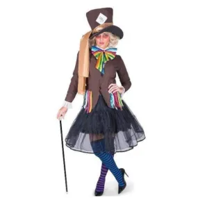 Mad Hatter Ladies Costume-Karnival