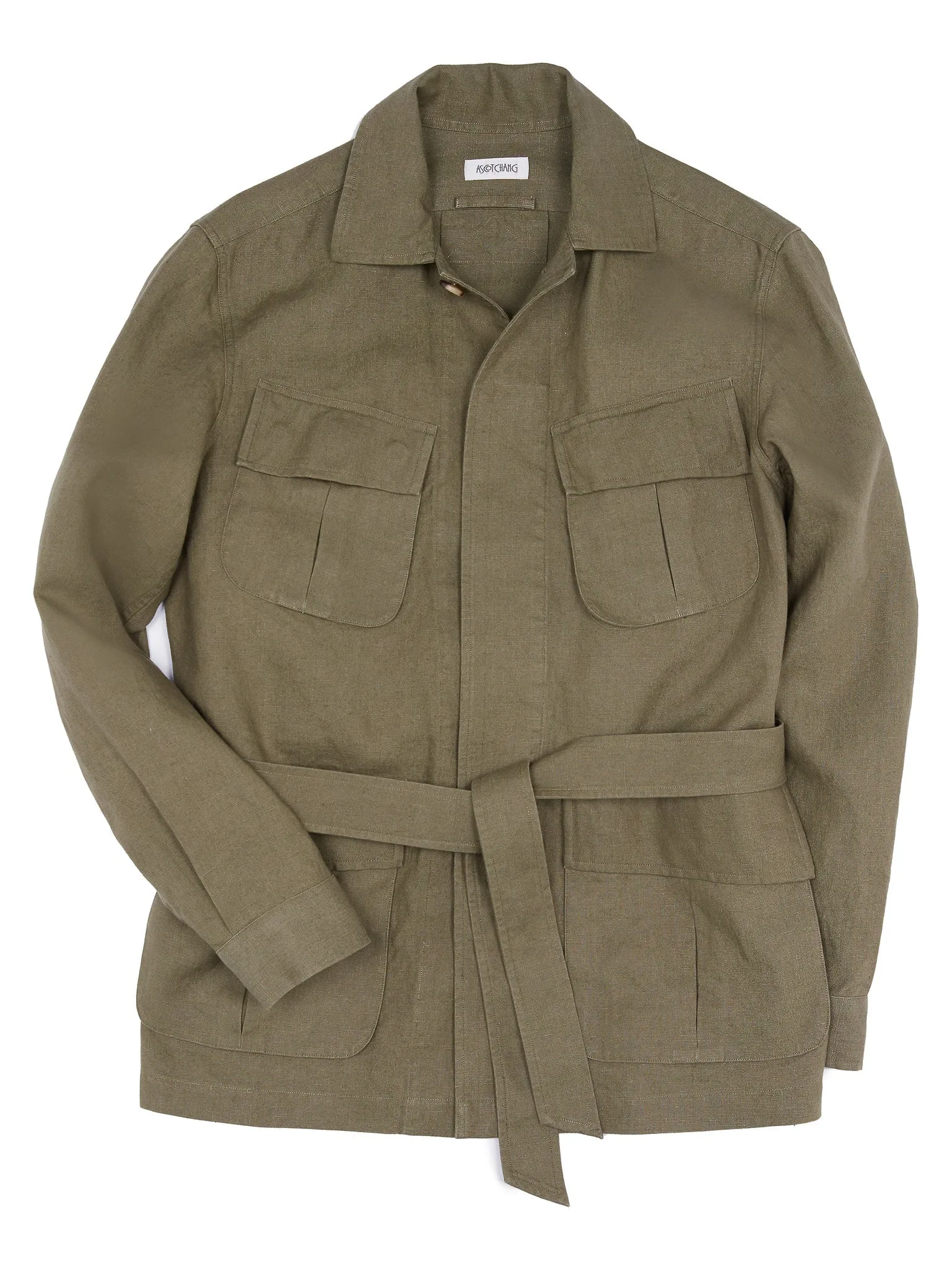 Made to Order Linen Jungle Jacket