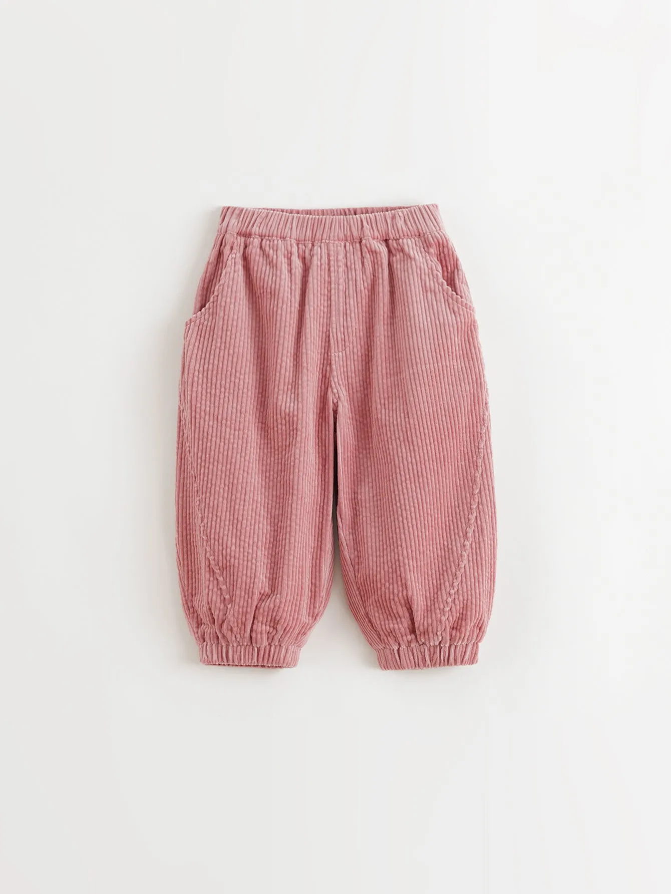 MARC & JANIE Boys Girls Patchwork Drawstring Corduroy Pants 241615