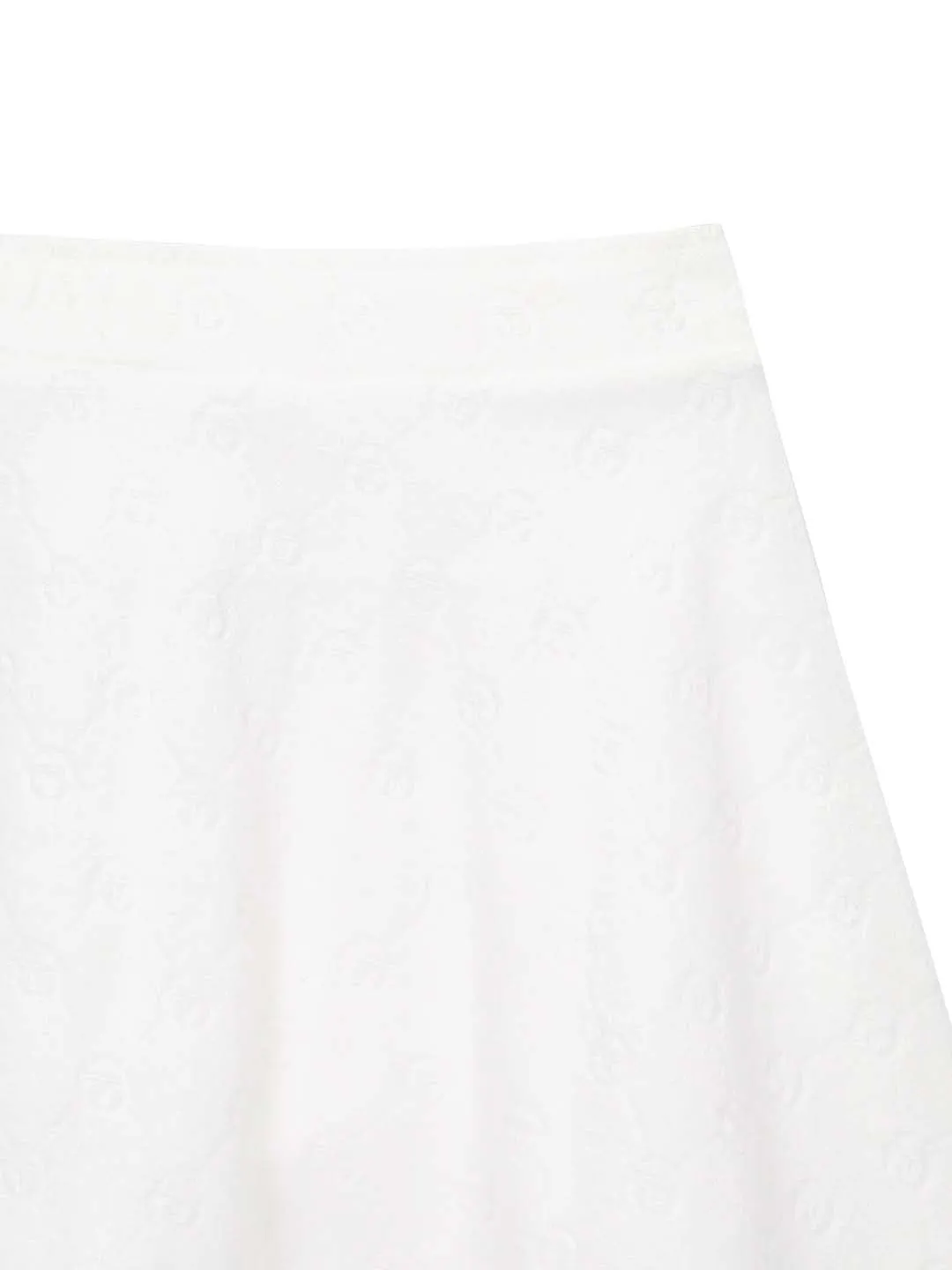 MC Terry Flare Skirt- Off White