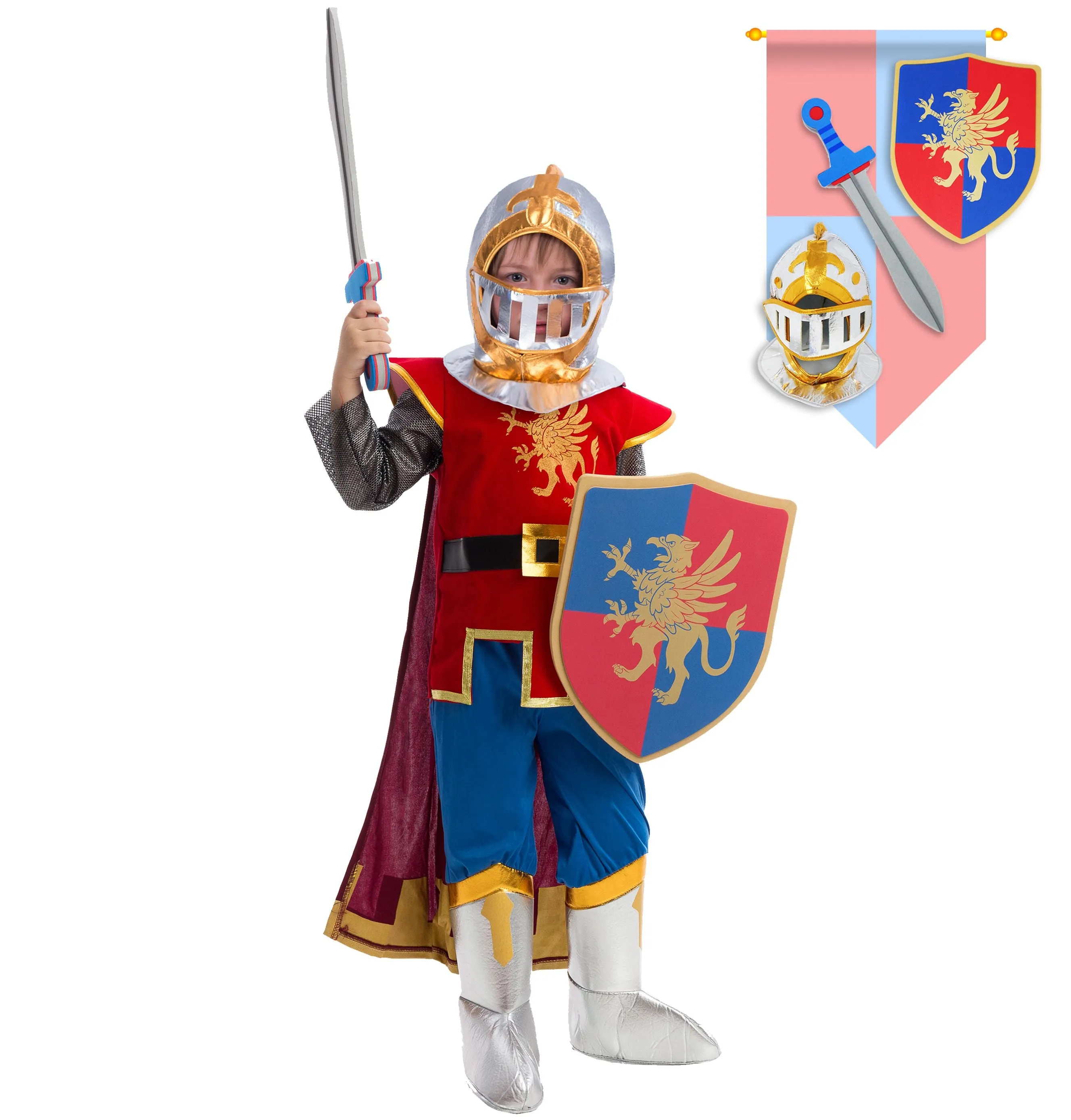 Medieval Knight Costume - Child