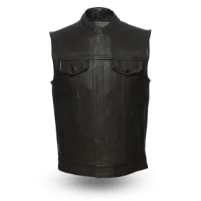 Men's Hotshot Motorcycle Leather Vest