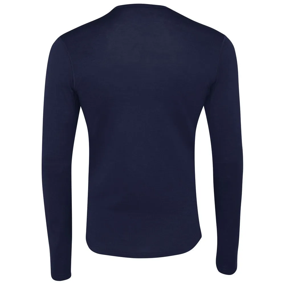 Mens Merino 180 Long Sleeve Crew (Navy)