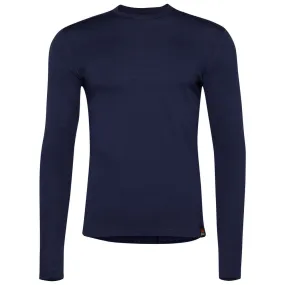 Mens Merino 180 Long Sleeve Crew (Navy)