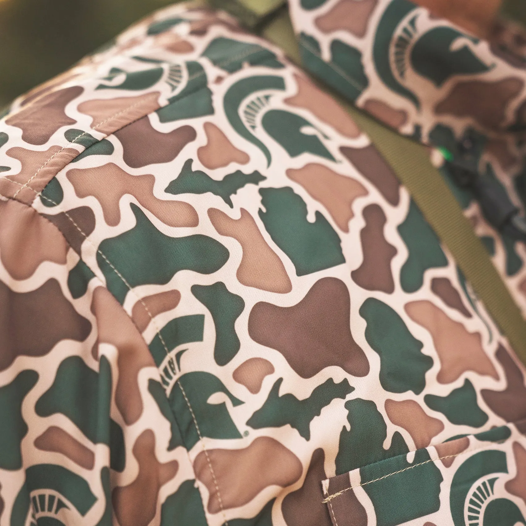 Michigan State Camo - Frio Tech Long Sleeve