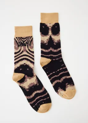 Moire Dress Socks