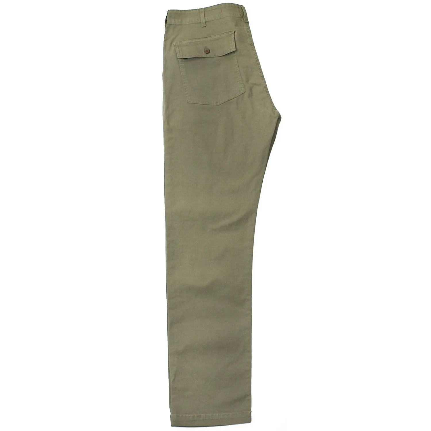 Moss Stretch Oxford Fatigue Pant by Hiroshi Kato