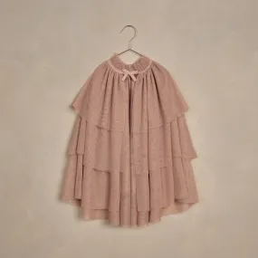 NORALEE - Tulle Cape | Dusty Rose