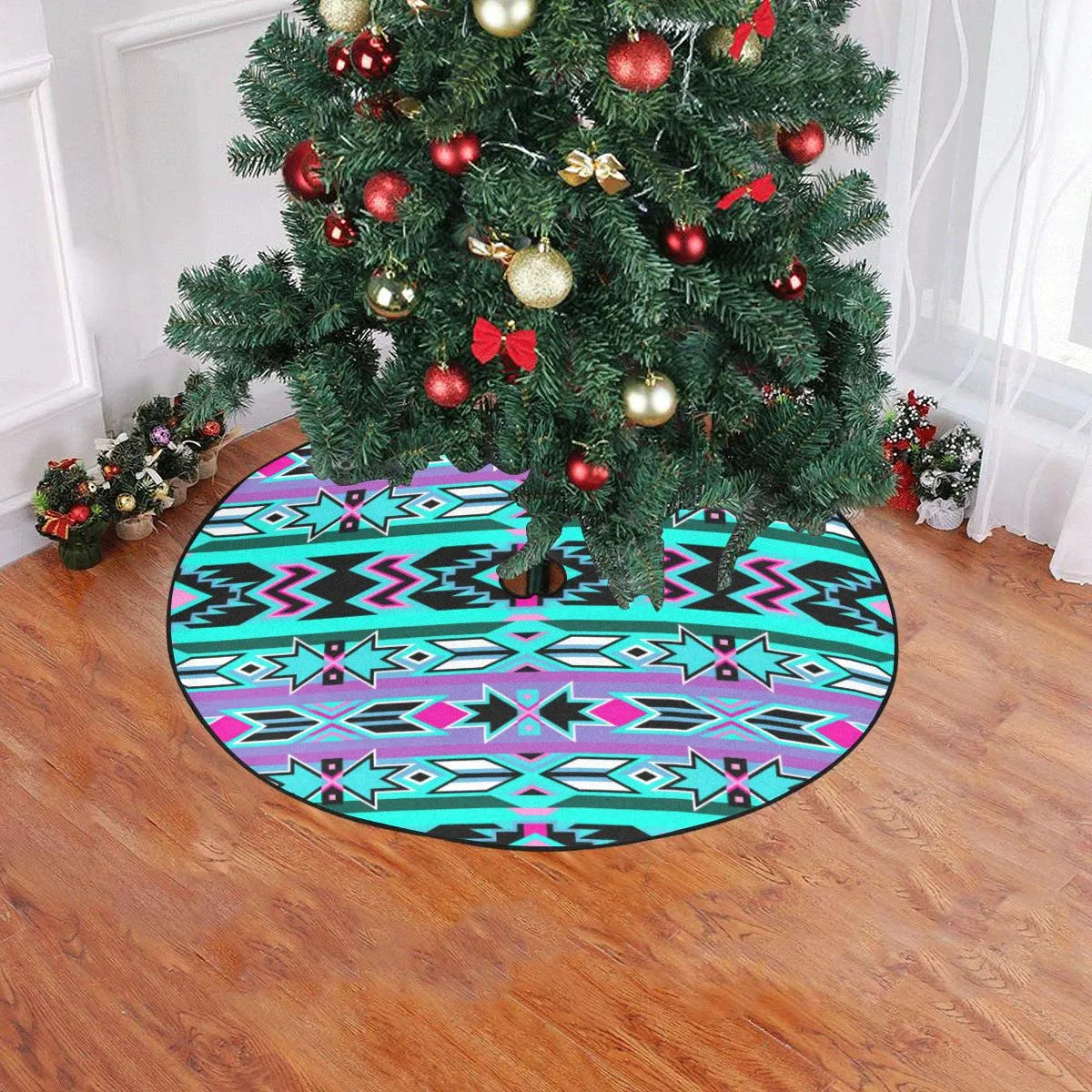 Northeast Journey Christmas Tree Skirt 47" x 47"