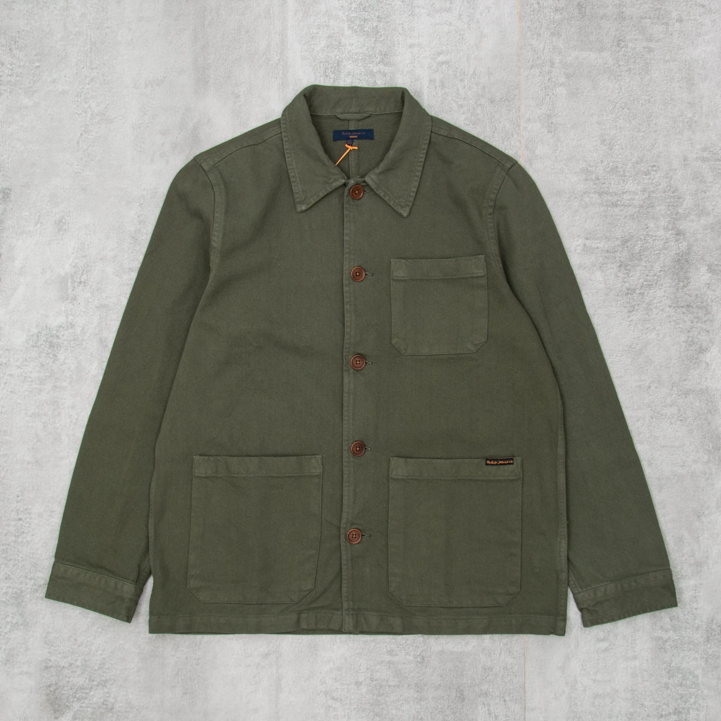 Nudie Barney Worker Jacket - Olive