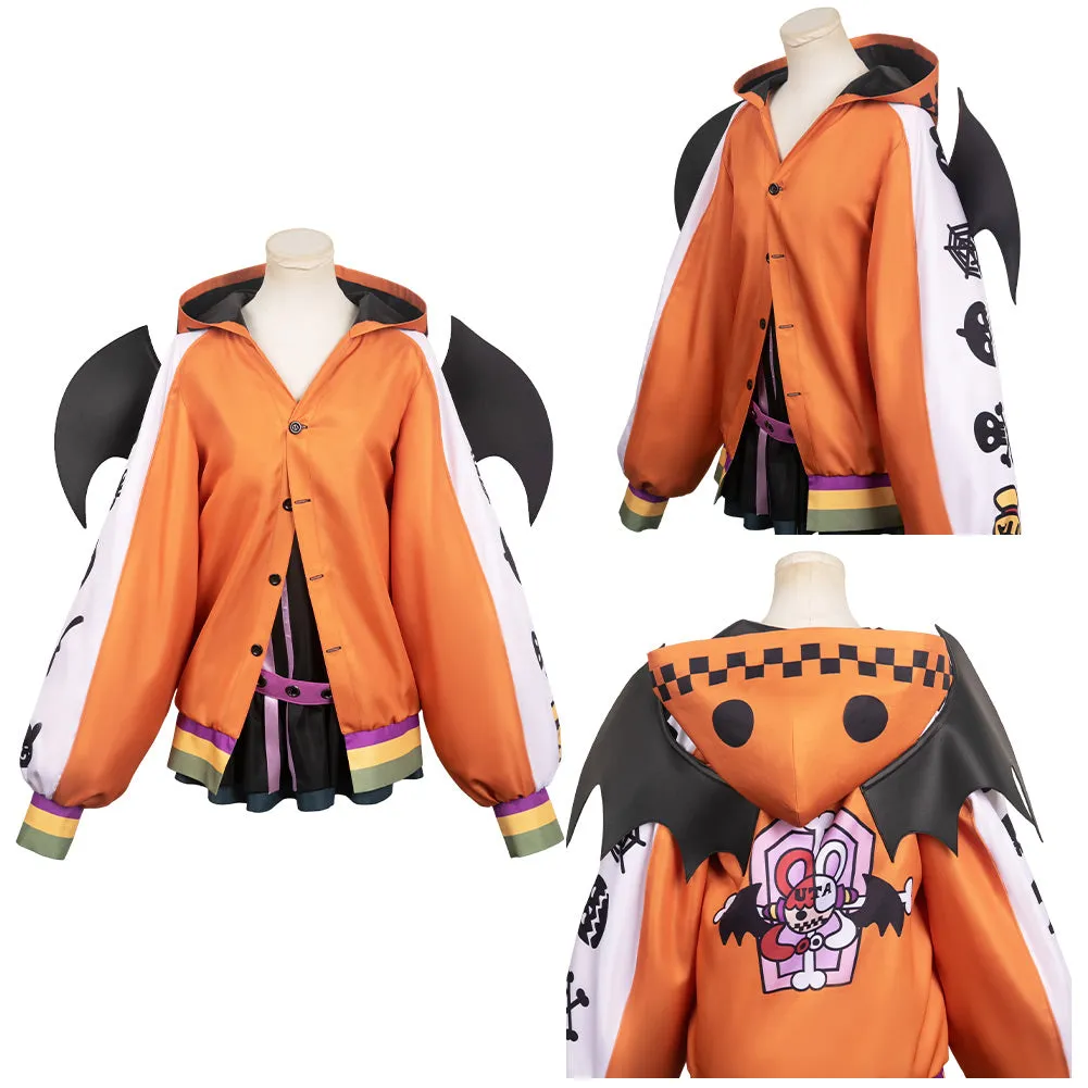 ONE PIECE FILM RED Uta Outfits Party Carnival Halloween Cosplay Costume