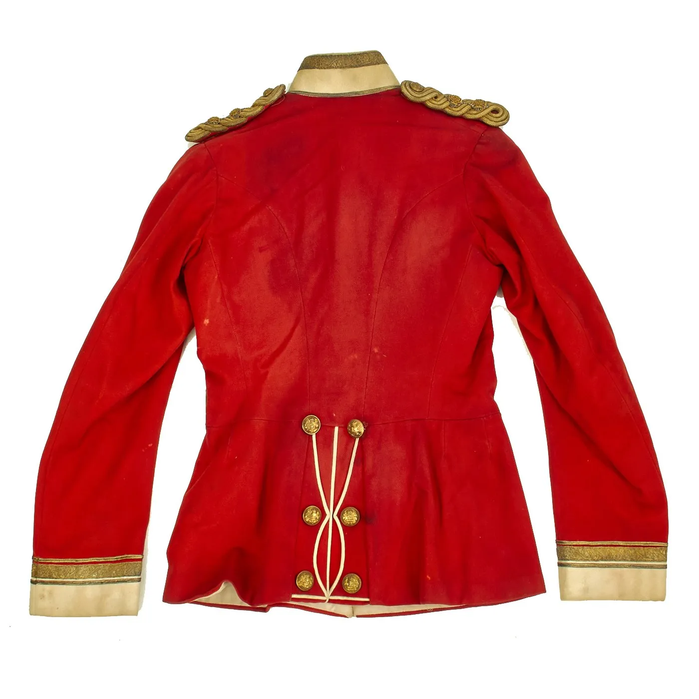 Original British Victorian Lancashire Fusiliers Officer Tunic Circa 1881 - 1902