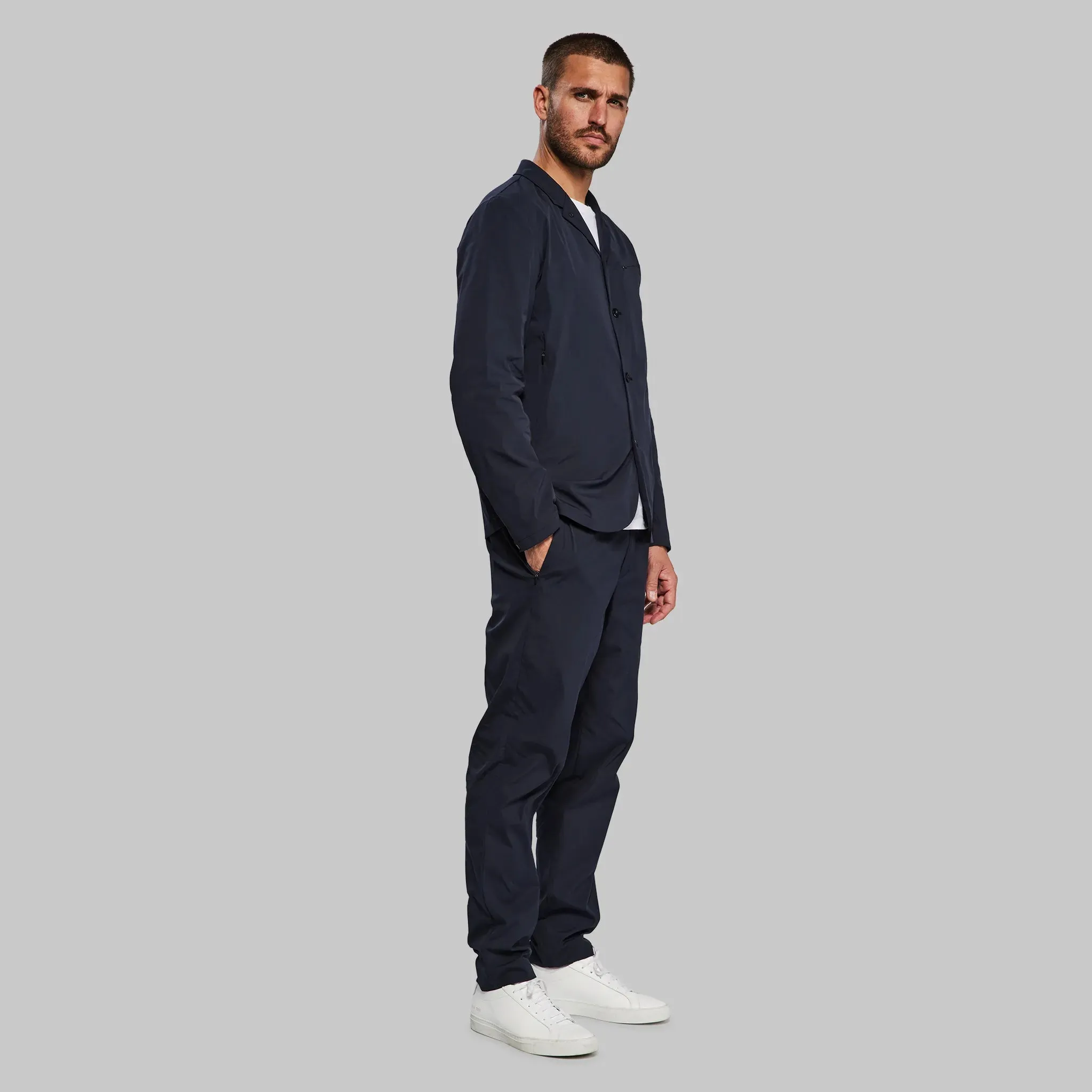 Planet Earth Suit Pants. Navy edition