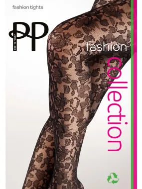 Pretty Polly Floral Lace Patterned Fashion Tights