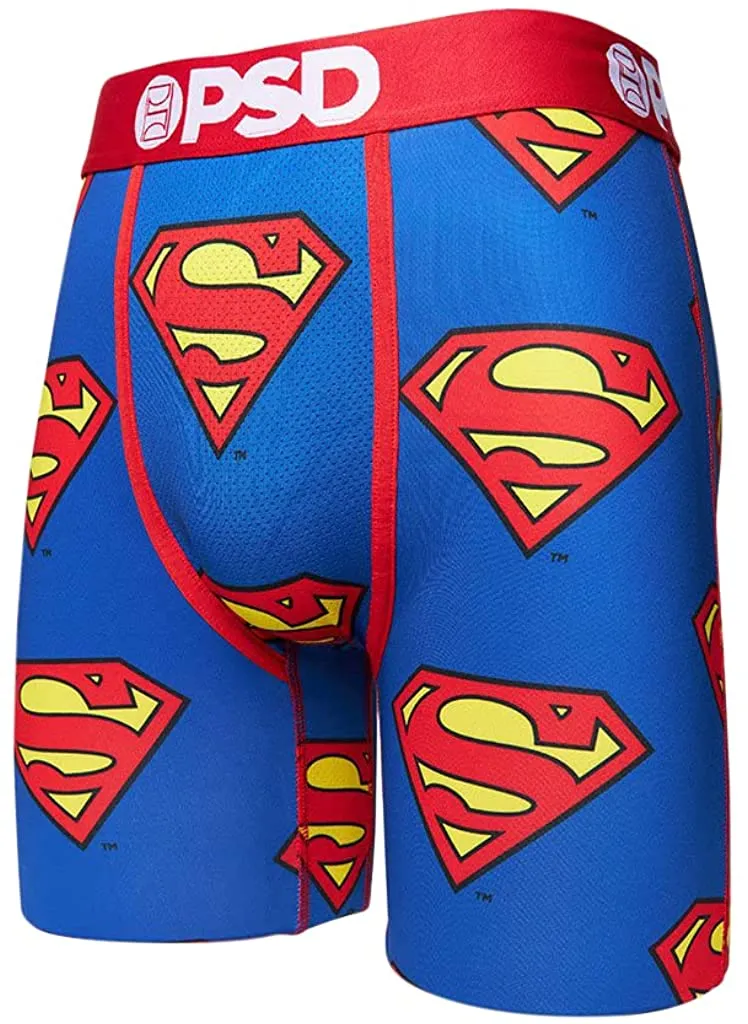 PSD Men's 3-Pack DC Comics Boxer Briefs