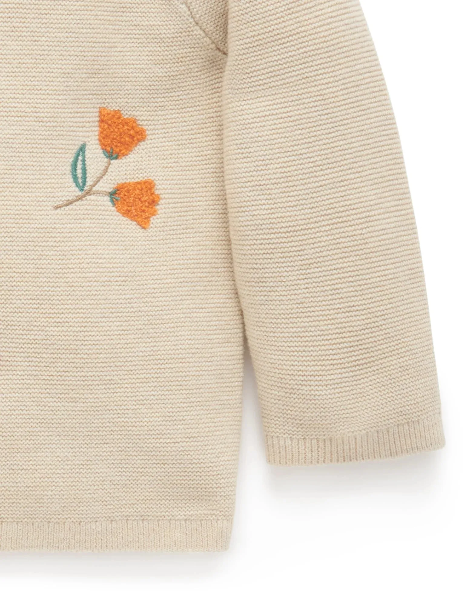 Pure Baby Autumn Flower Jumper